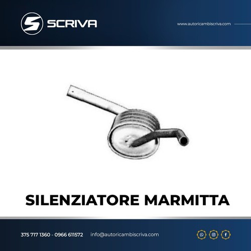 Silenziatore marmitta - silenziatore,